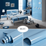 crédence adhésive cuisine Bleu